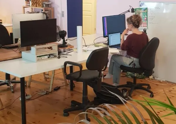 Flex desk at Officina Kreuzberg